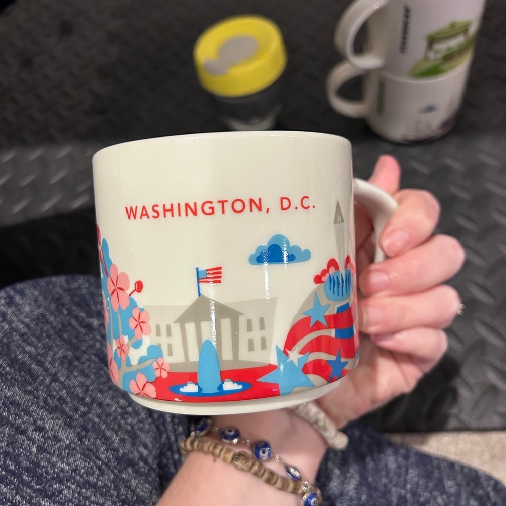 Starbucks “you are here” Washington D.C. Souvenir Mug